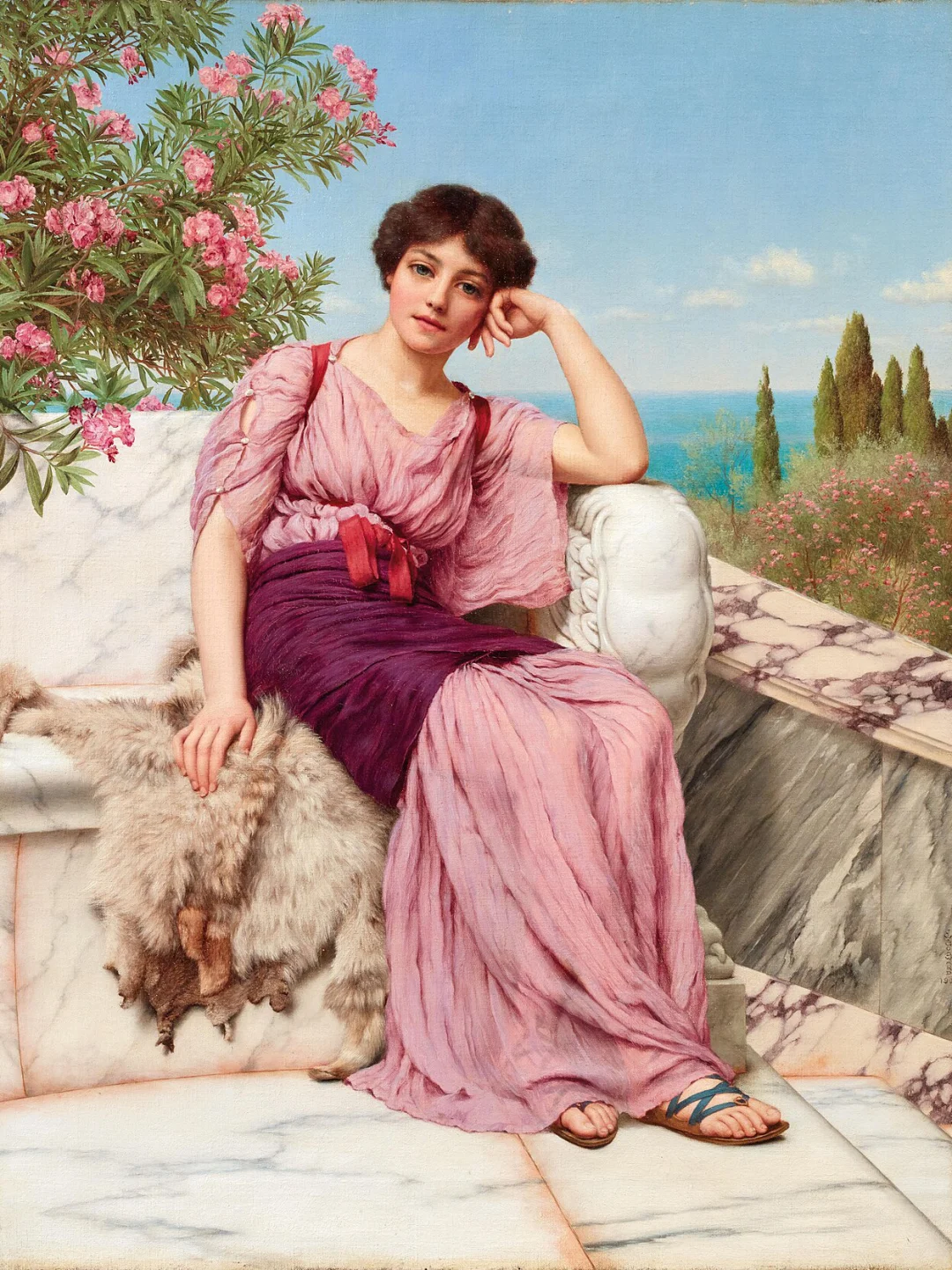 John_William_Godward_-_Sweet_Dreams_-_c_1901 copy