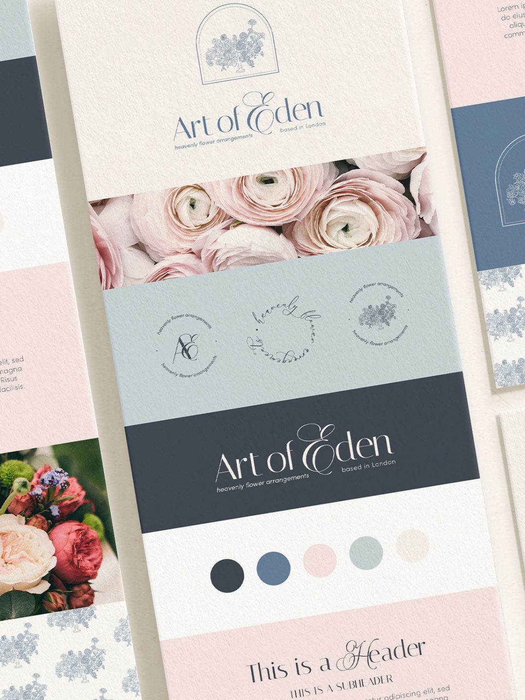 brand board mockup