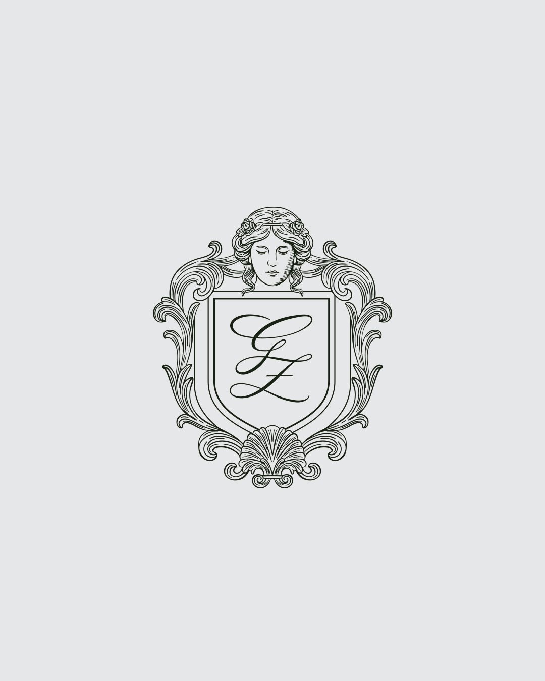 crest on white