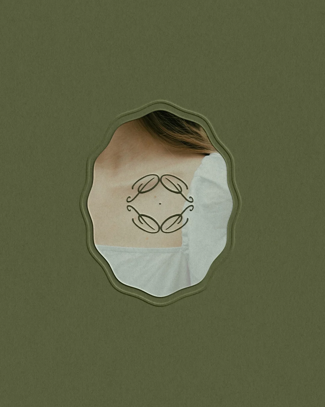 embossed frame